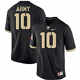 Army Black Knights 10 Mike Reynolds Black College Football Jersey Dzhi,baseball caps,new era cap wholesale,wholesale hats